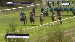 Video preview image for Pontefract 12:00 - racingtv.com / British Stallion Studs EBF Novice Stakes (4)