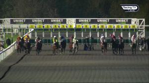 Video preview image for Kempton Park 19:30 - Unibet Casino Deposit £10 Get £40 Bonus Handicap (3)