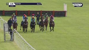 Video preview image for Exeter 15:00 - Visit racingtv.com Mares' Maiden Hurdle (4)
