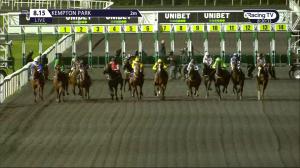 Video preview image for Kempton Park 20:15 - Unibet Casino Deposit £10 Get £40 Bonus Handicap (6)