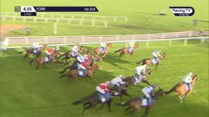 Video preview image for York 16:55 - Emma Newton and Pete Lane Memorial Handicap (3)