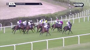 Video preview image for Goodwood 13:15 - Download The Tote Placepot App Handicap (4)
