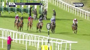 Video preview image for Goodwood 14:25 - Download The Tote Placepot App Irish EBF Nursery Handicap (4)
