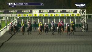 Video preview image for Kempton Park 20:00 - Unibet Casino Handicap (6) (Div 1)