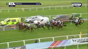 Video preview image for Carlisle 14:26 - Every Race Live At Racing TV Handicap Chase (Qualifier) (3)