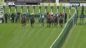 Video preview image for Haydock Park 14:18 - Visit racingtv.com EBF Novice Stakes (4)