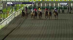 Video preview image for Kempton Park 19:45 - Unibet Extra Place Offers Every Day Handicap (5)