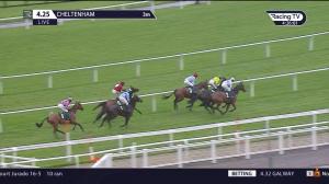 Video preview image for Cheltenham 16:25 - Lara Telfer Reined In For Racing Welfare Novices' Hurdle (2)