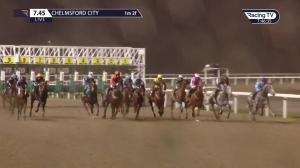 Video preview image for Chelmsford City 19:45 - Support The Injured Jockeys Fund Handicap (6) (Div 1)