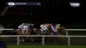 Video preview image for Kempton Park 18:15 - Unibet Casino Deposit £10 Get £40 Bonus Handicap (5) (Div 2)