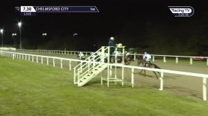 Video preview image for Chelmsford City 19:30 - Support The Injured Jockeys Fund Novice Stakes (5)