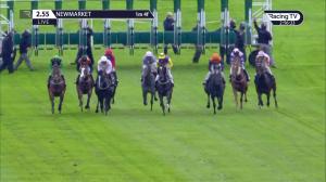 Video preview image for Newmarket 14:55 - Proud To Support British Racing Handicap (4)