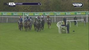 Video preview image for Wetherby 15:55 - Bet365 Novices' Hurdle (3)