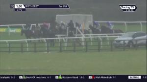 Video preview image for Wetherby 13:00 - Bet365 Novices' Hurdle (4)