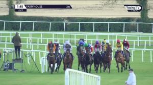 Video preview image for Fairyhouse 13:45 - Tattersalls Cheltenham November Sale @ Fairyhouse 3-y-o Maiden Hurdle