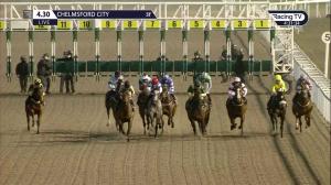 Video preview image for Chelmsford City 16:30 - Tote Placepot Your First Bet Nursery Handicap (6)