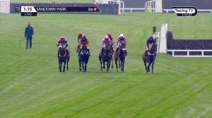Video preview image for Sandown Park 13:15 - Guildford Novices' Limited Handicap Chase (3)