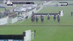 Video preview image for Stratford-on-Avon 13:25 - Bishopton Novices' Handicap Chase (5) (Div 2)