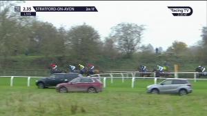 Video preview image for Stratford-on-Avon 14:35 - Binton Novices' Handicap Chase (4)
