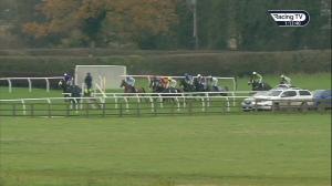 Video preview image for Wetherby 13:13 - Follow @racingtv On Twitter Handicap Hurdle (3)