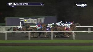 Video preview image for Kempton Park 17:30 - Extra Place Offers Every Day Nursery Handicap (4)