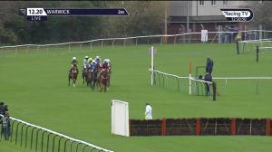 Video preview image for Warwick 12:20 - Racing TV Free For A Month 'National Hunt' Novices' Hurdle (4)