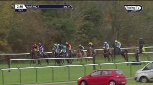 Video preview image for Warwick 14:40 - Jumps At Home With Free Racing TV Conditional Jockeys' Handicap Hurdle (4)