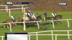 Video preview image for Market Rasen 12:30 - Pertemps Network 'National Hunt' Novices' Hurdle (4)