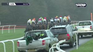 Video preview image for Exeter 15:53 - racingtv.com/freemonth Handicap Hurdle (5) (Div 2)