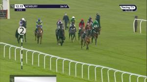 Video preview image for Newbury 12:15 - Watch Racing Free Online At Ladbrokes 'National Hunt' Maiden Hurdle (3)