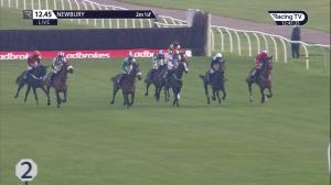 Video preview image for Newbury 12:45 - Ladbrokes Daily Odds Boosts Novices' Limited Handicap Chase (3)