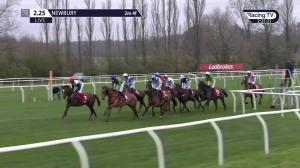 Video preview image for Newbury 14:25 - Get Your Ladbrokes £1 Free Bet Today Handicap Chase (2)