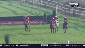 Video preview image for Fairyhouse 13:35 - baroneracing.com Drinmore Novice Chase (Grade 1)