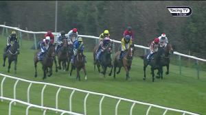 Video preview image for Leicester 13:58 - Racing TV Profits Returned To Racing Novices' Hurdle (3)