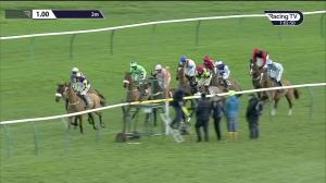 Video preview image for Ayr 13:00 - William Hill Betting TV Maiden Hurdle (4)