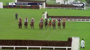 Video preview image for Sandown Park 13:50 - My Oddsboost On Betfair Novices' Limited Handicap Chase (3)