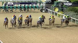 Video preview image for Dundalk 18:30 - Irish Racing Industry Fundraiser For Children's Health Foundation Crumlin In Memory Of Pat Smullen Maiden (Div 2)