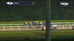 Video preview image for Dundalk 19:00 - Test Your Tipping Talents At punters.hollywoodbets.com Every Dundalk Meeting Handicap