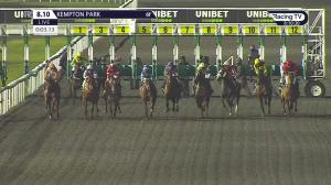 Video preview image for Kempton Park 20:10 - Wise Betting At racingtv.com Handicap (6) (Div 2)