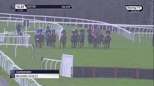Video preview image for Exeter 12:35 - Subscribe To Racing TV On Youtube Mares' Novices' Hurdle (4)