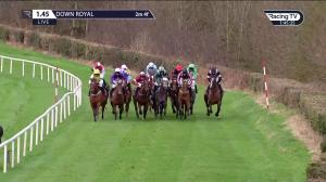 Video preview image for Down Royal 13:45 - Adam & Ann Armstrong Memorial Irish European Breeders Fund Beginners Chase