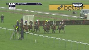 Video preview image for Haydock Park 14:40 - Betfair Tommy Whittle Handicap Chase (2)