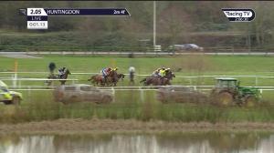 Video preview image for Huntingdon 14:05 - Google The Fitzdares Club Right Now Novices' Handicap Chase (4)