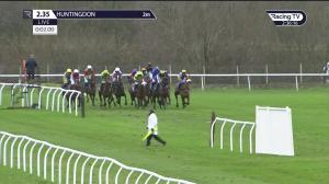 Video preview image for Huntingdon 14:35 - Fitzdares Club Adores Henrietta Knight Mares' Standard Open National Hunt Flat (Listed) (1)