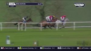 Video preview image for Wincanton 12:59 - EBF Mares' Novices' Chase (Qualifier) (3)