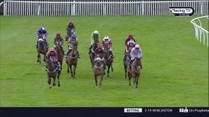 Video preview image for Wetherby 15:13 - William Hill Betting TV Handicap Hurdle (Qualifier) (4)