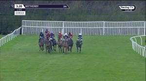 Video preview image for Wetherby 15:20 - William Hill Racing Radio Standard Open National Hunt Flat (5)