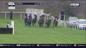 Video preview image for Catterick Bridge 12:55 - Sky Bet Enter Itv7 Tonight Novices' Handicap Chase (5)