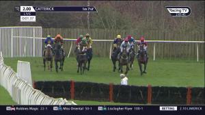 Video preview image for Catterick Bridge 14:00 - Sky Bet Price Boost Promise Mares' Novices' Hurdle (4)
