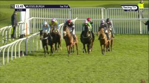 Video preview image for Musselburgh 12:45 - Betway First Foot Juvenile Hurdle (Qualifier) (4)